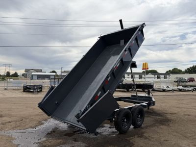 New 2026 Lamar 7x14 14k Telescopic Dump Trailer