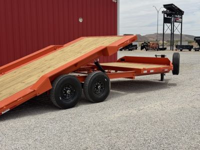 New 2026 Ascend Industries 22' BP TILT TRAILER, 2-7K AXLES, POWER TILT, DRIVEOVER FENDERS, Tilt Trailer