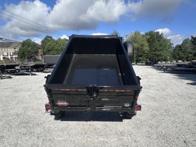 New 2026 Covered Wagon 5'x8' Dump, 2' Sides, 6K GVWR, Spare Tire