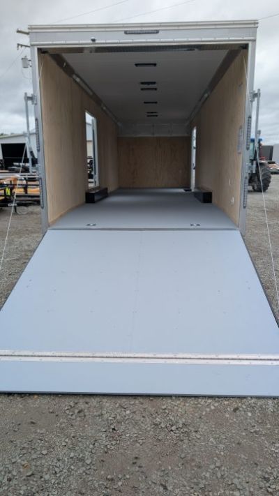 New 2026 Car Mate 8.5 x 28 HD Eagle Car Hauler w/ Ramp (12000# GVWR)