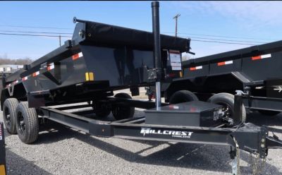 New 2026 Hillcrest Trailers 10612SSD Dump Trailer
