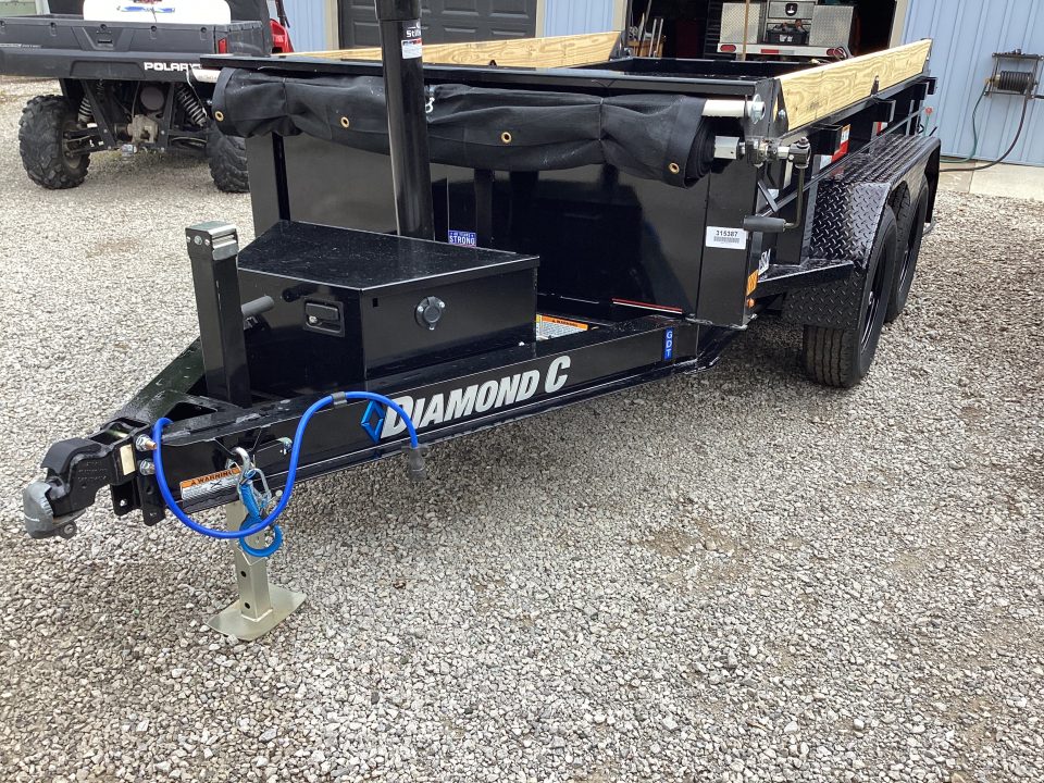 New 2026 Diamond C Trailers GDT 235 10X60 Dump Trailer