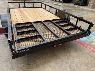 New 2026 Top Hat Trailers DSA-12X77-2.9N-R Utility Trailer