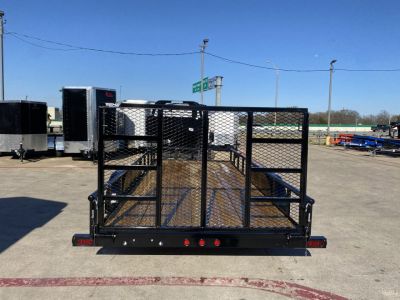 New 2026 Top Hat Trailers MP-18X83-7E-R Utility Trailer