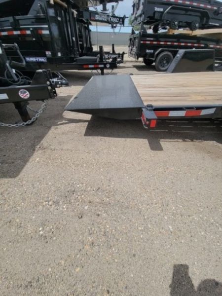 New 2025 Sure-Trac 78 IN x 12+4 Single Axle Tilt Bed Equipment Trailer, 7.8K Equipment Trailer