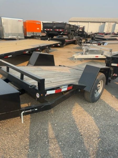 New 2025 Sure-Trac 62 IN x 10 Single Axle Tilt Bed Equipment Trailer, 6K Equipment Trailer