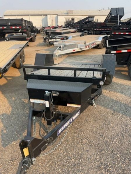 New 2025 Sure-Trac 62 IN x 10 Single Axle Tilt Bed Equipment Trailer, 6K Equipment Trailer