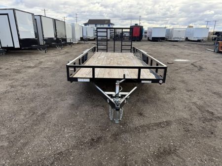New 2026 Sure-Trac 7 x 18 Tube Top Utility 7K Utility Trailer
