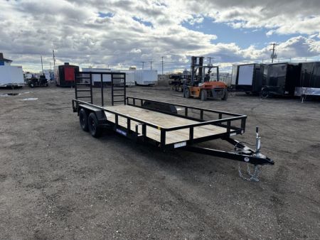 New 2026 Sure-Trac 7 x 18 Tube Top Utility 7K Utility Trailer