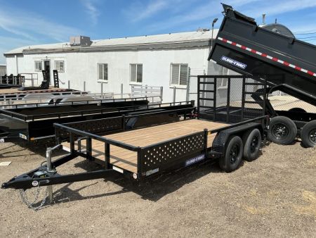 New 2026 Sure-Trac 7 x 14 Tube Top ATV 7K ATV Trailer