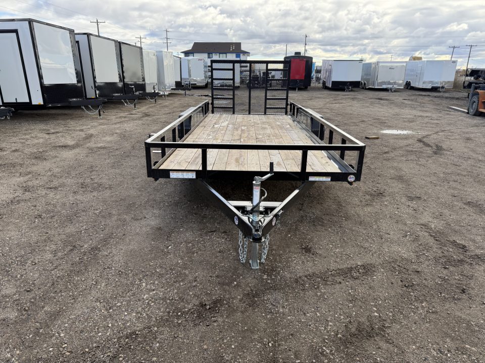 New 2026 Sure-Trac 7 x 18 Tube Top Utility 7K Utility Trailer
