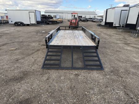 New 2026 Sure-Trac 7 x 18 Tube Top Utility 7K Utility Trailer