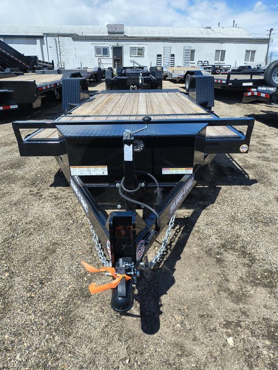 New 2025 Sure-Trac 78 IN x 12+4 Single Axle Tilt Bed Equipment Trailer, 7.8K Equipment Trailer