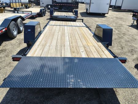 New 2025 Sure-Trac 78 IN x 12+4 Single Axle Tilt Bed Equipment Trailer, 7.8K Equipment Trailer