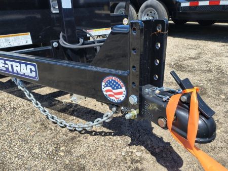 New 2025 Sure-Trac 78 IN x 12+4 Single Axle Tilt Bed Equipment Trailer, 7.8K Equipment Trailer