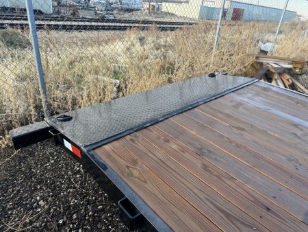 New 2026 Sure-Trac 7 x 20 (18+2) C-Channel Wood Deck Car Hauler 7K Car Hauler