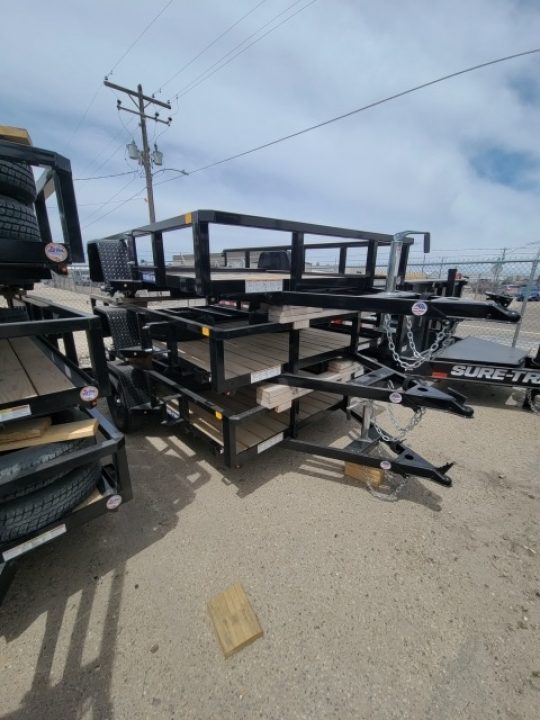 New 2026 Sure-Trac 6 x 10 Tube Top Utility 3K Idler Utility Trailer