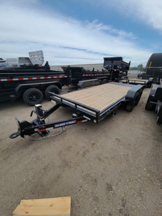 New 2026 Sure-Trac 7 x 16 Tilt Bed Equipment 14K Equipment Trailer