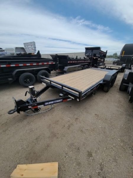 New 2026 Sure-Trac 7 x 16 Tilt Bed Equipment 14K Equipment Trailer
