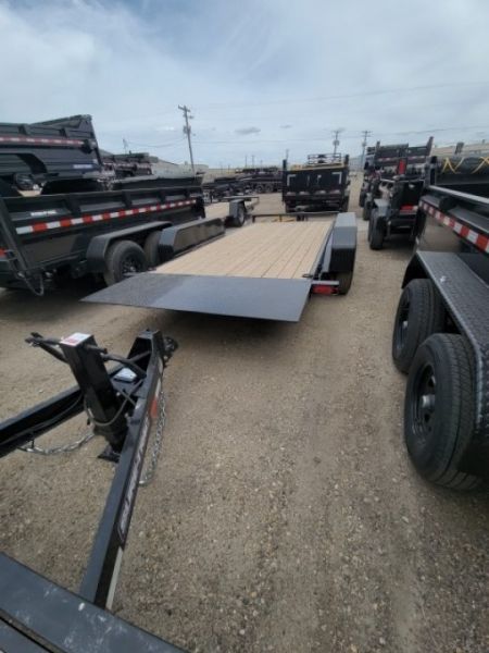 New 2026 Sure-Trac 7 x 16 Tilt Bed Equipment 14K Equipment Trailer