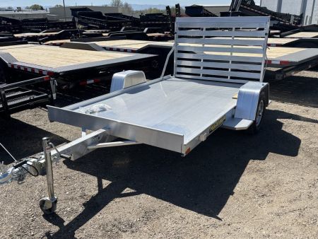 New 2027 Aluma 7210 Single Axle Straight Tailgate Utility Trailer