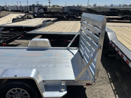 New 2027 Aluma 7210 Single Axle Straight Tailgate Utility Trailer