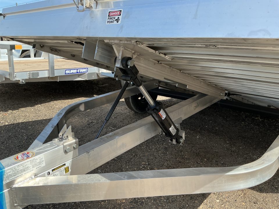 New 2027 Aluma 6810 Heavy Tilt Single Axle Utility Trailer