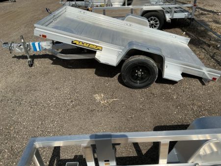 New 2027 Aluma 6810 Heavy Tilt Single Axle Utility Trailer