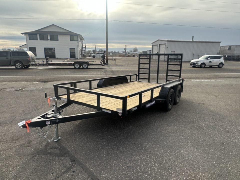 New 2026 Sure-Trac 7 x 14 Tube Top Utility 7K Utility Trailer