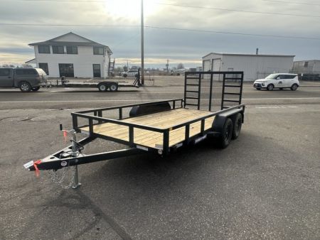 New 2026 Sure-Trac 7 x 14 Tube Top Utility 7K Utility Trailer