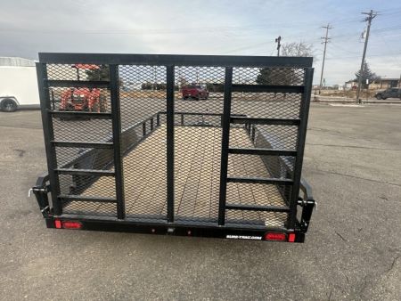 New 2026 Sure-Trac 7 x 14 Tube Top Utility 7K Utility Trailer