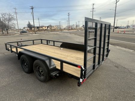New 2026 Sure-Trac 7 x 14 Tube Top Utility 7K Utility Trailer