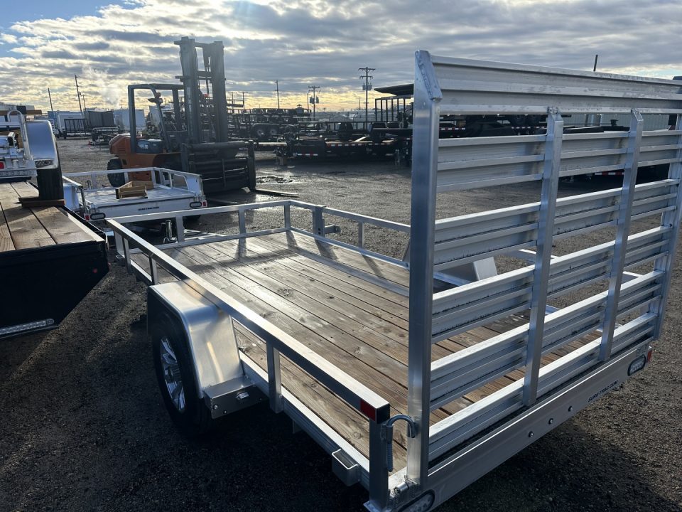 New 2025 Sure-Trac 6 X 10 Aluminum Tube Top Utility, 3K Idler Utility Trailer