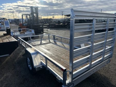 New 2025 Sure-Trac 6 X 10 Aluminum Tube Top Utility, 3K Idler Utility Trailer