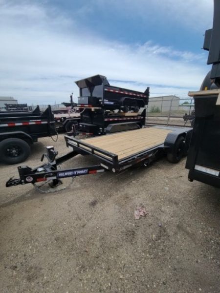 New 2026 Sure-Trac 7 x 16 Tilt Bed Equipment 14K Equipment Trailer