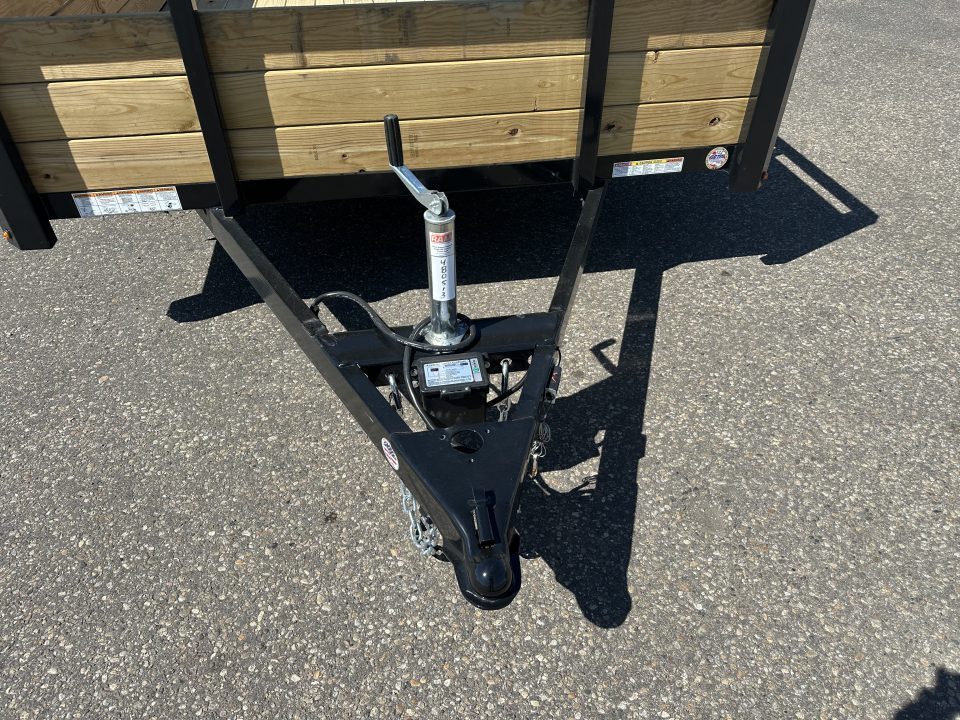 New 2026 Sure-Trac 7 x 14 Tube Top Three Board 7K Utility Trailer