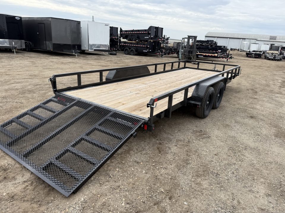 New 2026 Sure-Trac 7 x 20 Tube Top Utility 10K Utility Trailer