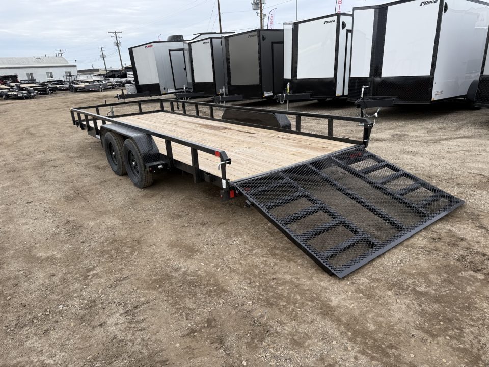 New 2026 Sure-Trac 7 x 20 Tube Top Utility 10K Utility Trailer