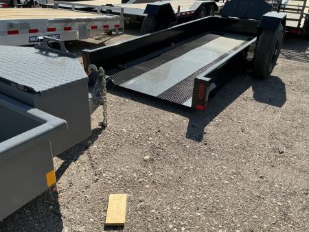 New 2026 Midsota 52 x 12 SL Tilt Rotating Axle 7.7K Utility Trailer