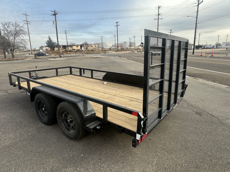 New 2026 Sure-Trac 7 x 14 Tube Top Utility 7K Utility Trailer