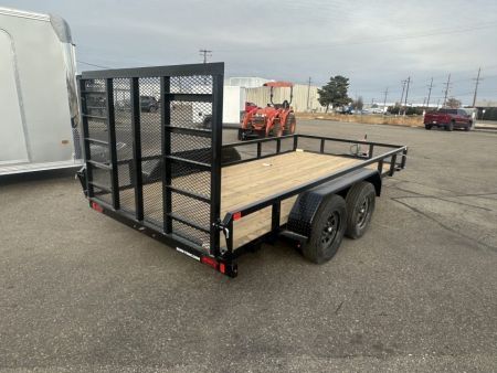 New 2026 Sure-Trac 7 x 14 Tube Top Utility 7K Utility Trailer