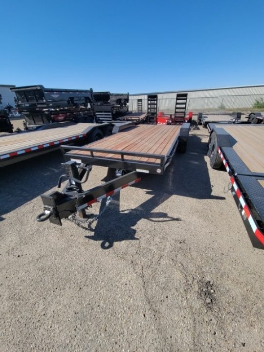New 2026 Sure-Trac 7 x 18 (16+2) Equipment Trailer, 16K Equipment Trailer