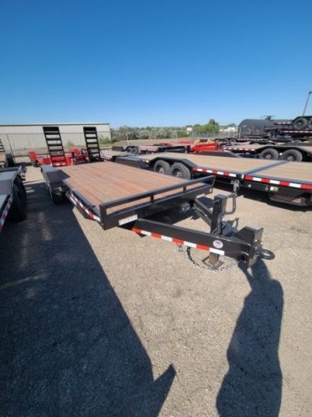 New 2026 Sure-Trac 7 x 18 (16+2) Equipment Trailer, 16K Equipment Trailer