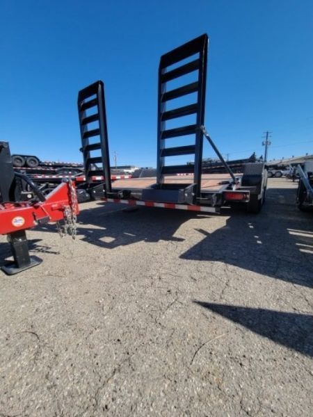 New 2026 Sure-Trac 7 x 18 (16+2) Equipment Trailer, 16K Equipment Trailer
