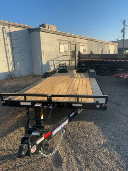 New 2026 Sure-Trac 8.5 x 22 (20+2) Full Width Equipment 14K Utility Trailer
