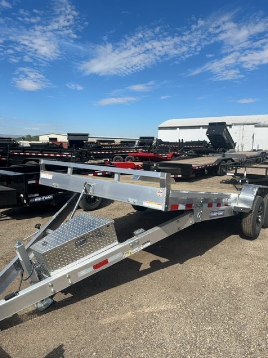 New 2026 Sure-Trac 7 x 20 Aluminum Power Tilt 10K Tilt Trailer