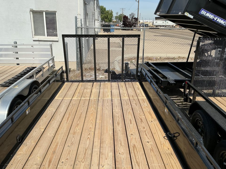New 2026 Midsota 82 x 18 Nova Solid Side Utility Trailer, 7K Tandem Utility Trailer