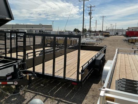New 2026 Midsota 82 x 18 Nova Solid Side Utility Trailer, 7K Tandem Utility Trailer
