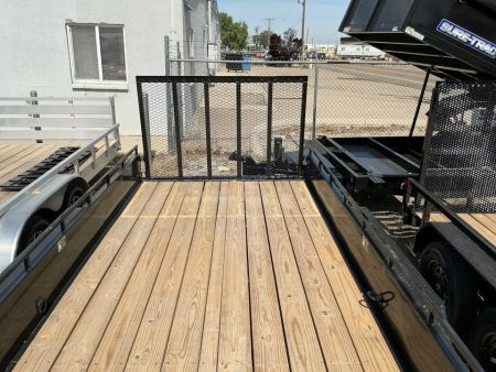 New 2026 Midsota 82 x 18 Nova Solid Side Utility Trailer, 7K Tandem Utility Trailer
