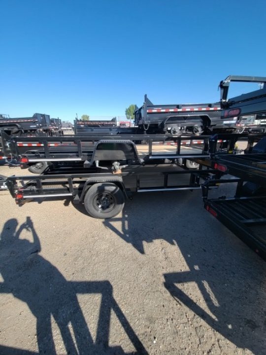 New 2026 Midsota 82 x 12 Nova Tube Top Utility Trailer, 3K Idler Utility Trailer